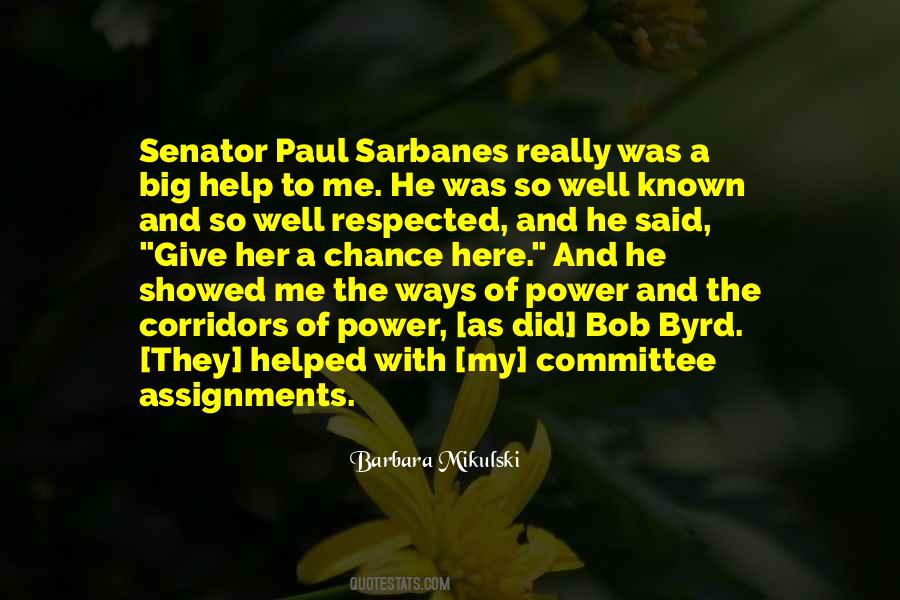 Sarbanes Quotes #499054