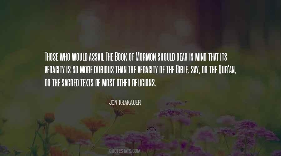 Quotes About Sacred Texts #1140503