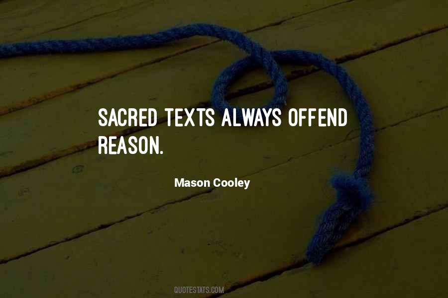 Quotes About Sacred Texts #649521