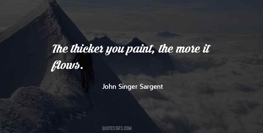 Sargent's Quotes #620905