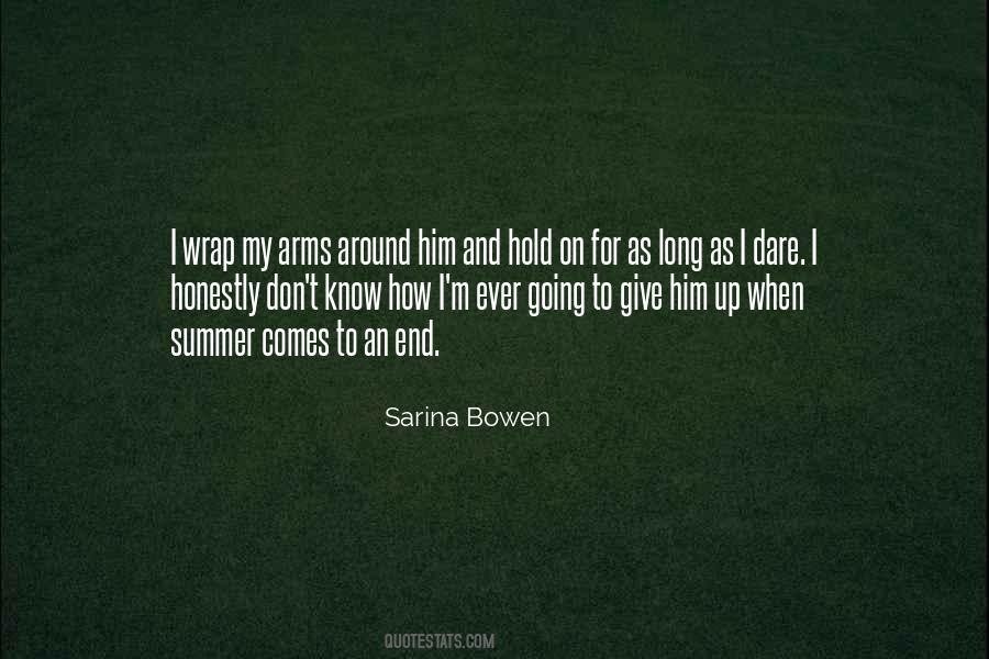 Sarina Quotes #1296673