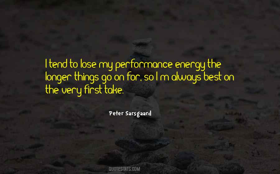 Sarsgaard Quotes #887071