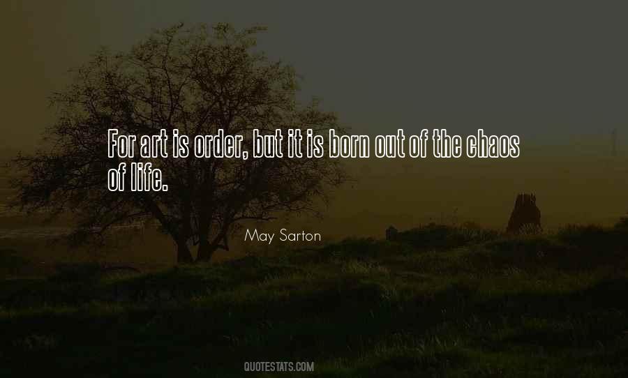 Sarton Quotes #350880