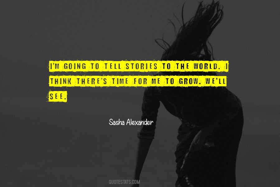 Sasha's Quotes #215229