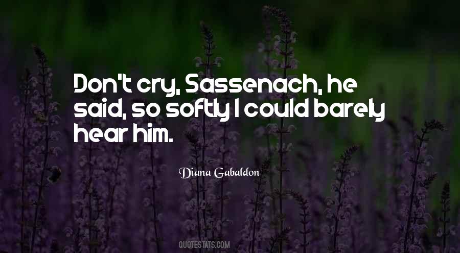 Sassenach Quotes #1645146