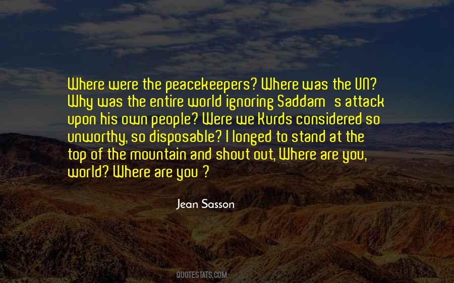 Sasson Quotes #3136