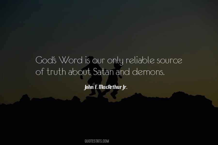 Satan'll Quotes #10695