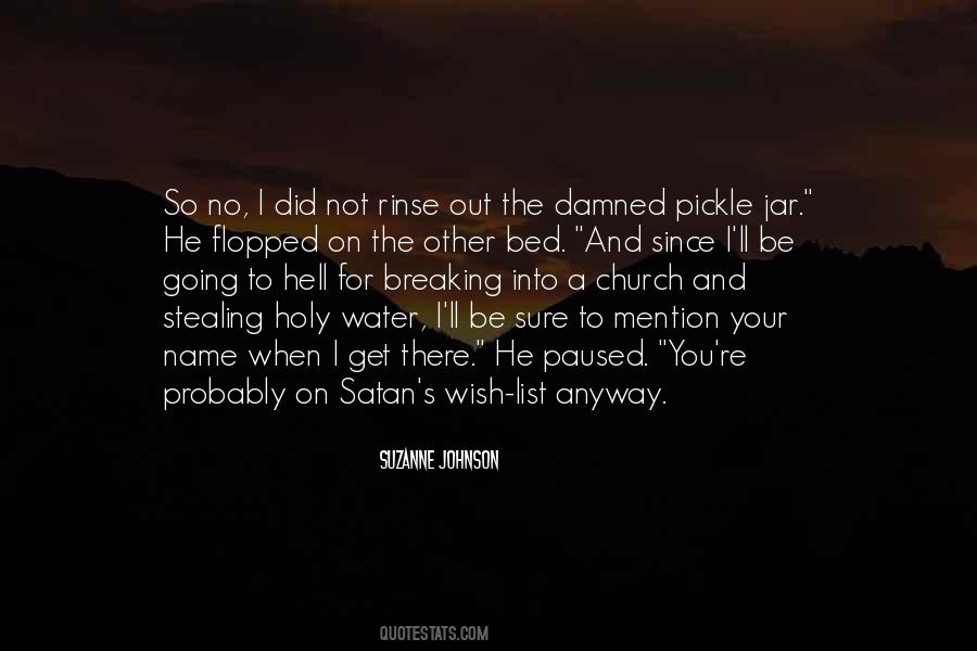 Satan'll Quotes #1204267
