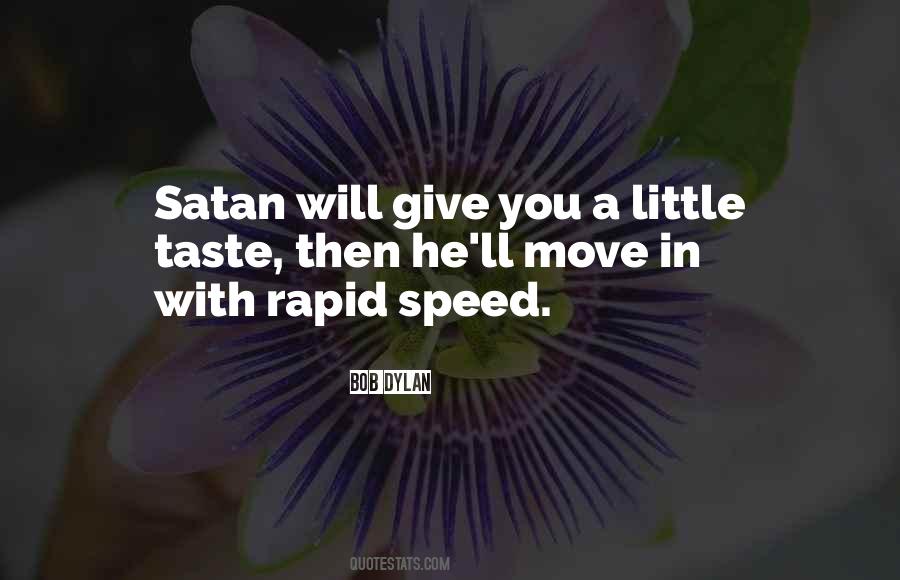 Satan'll Quotes #19055