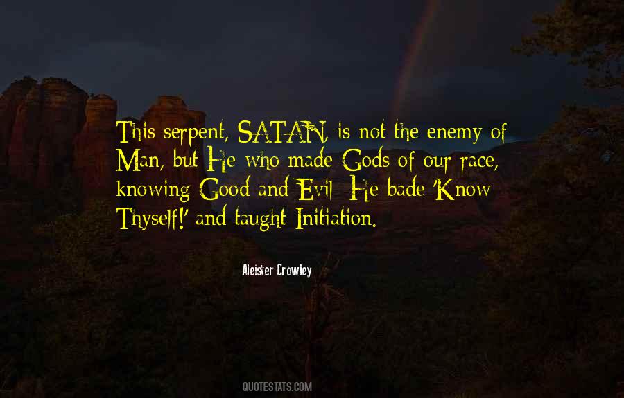 Satan'll Quotes #3910