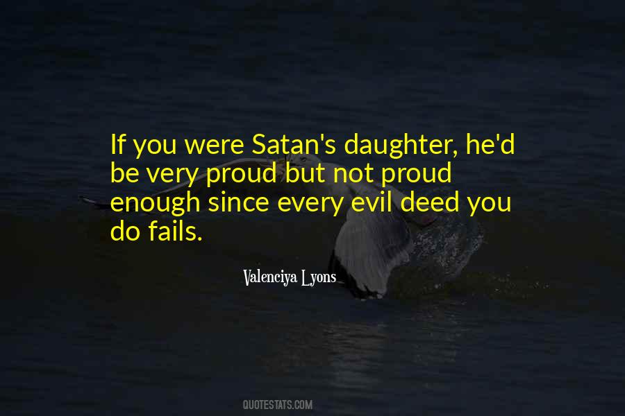 Satan's Quotes #1753723