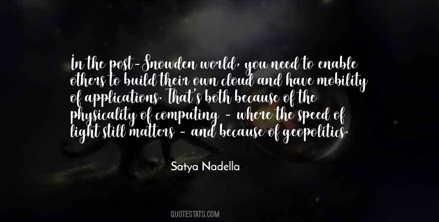 Satya's Quotes #1780222