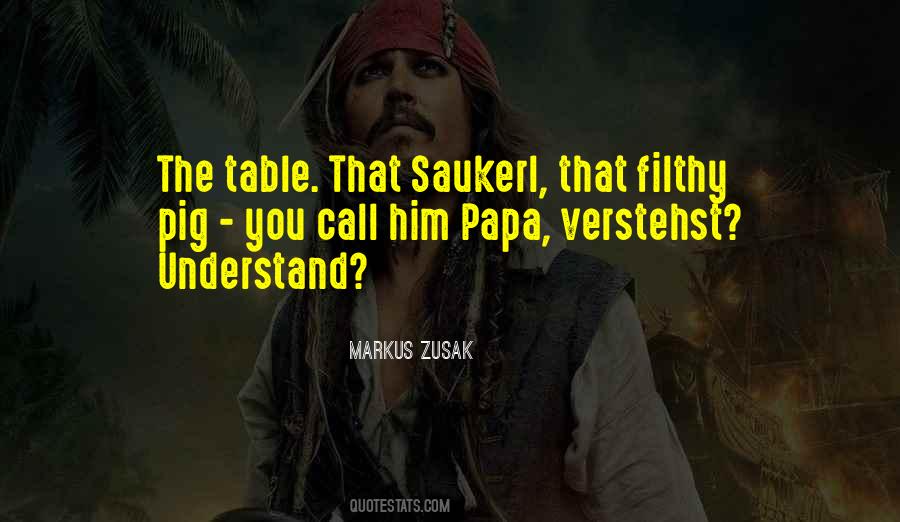 Saukerl Quotes #1473153