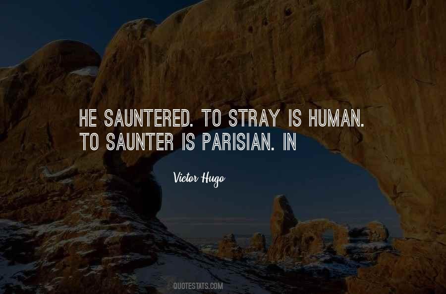 Sauntered Quotes #1369454