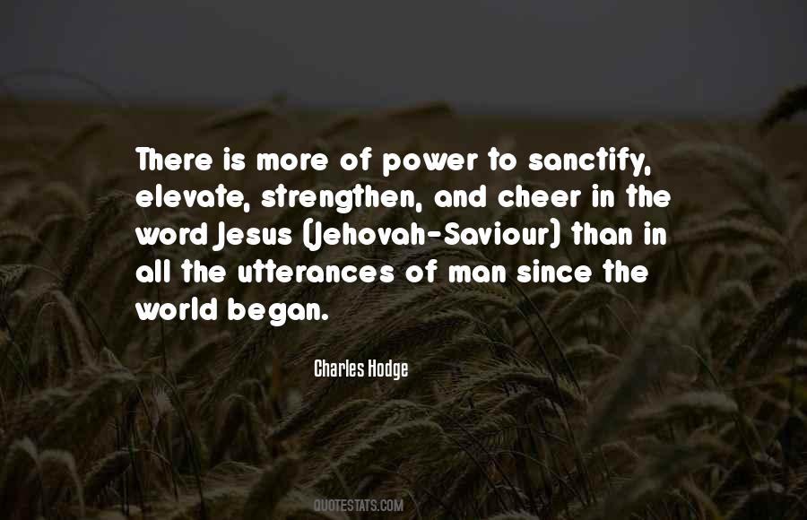 Saviour's Quotes #251889