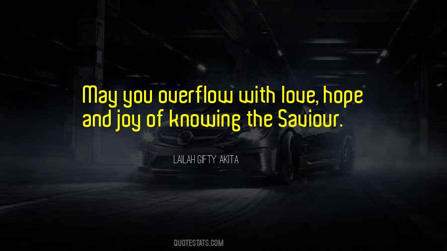 Saviour's Quotes #81096