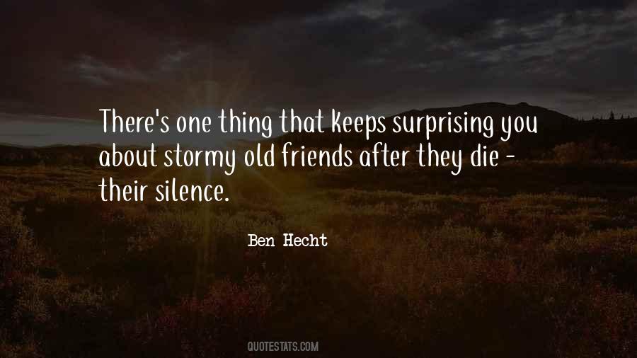 Quotes About Old Friends #886478
