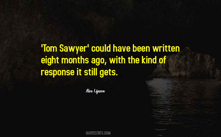 Sawyer's Quotes #79708