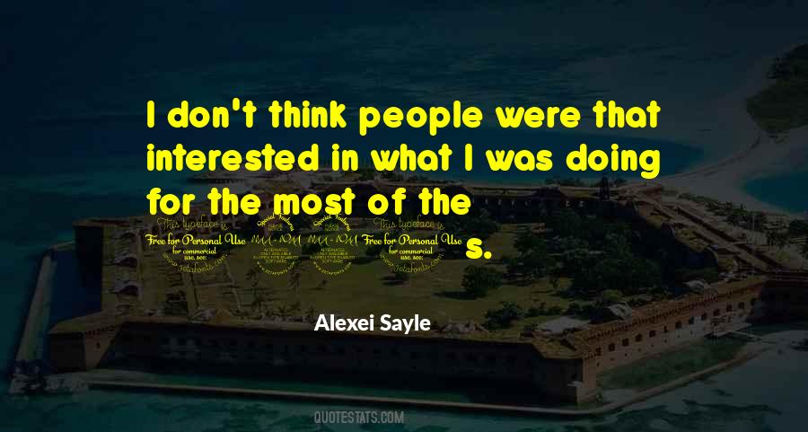 Sayle Quotes #1829193