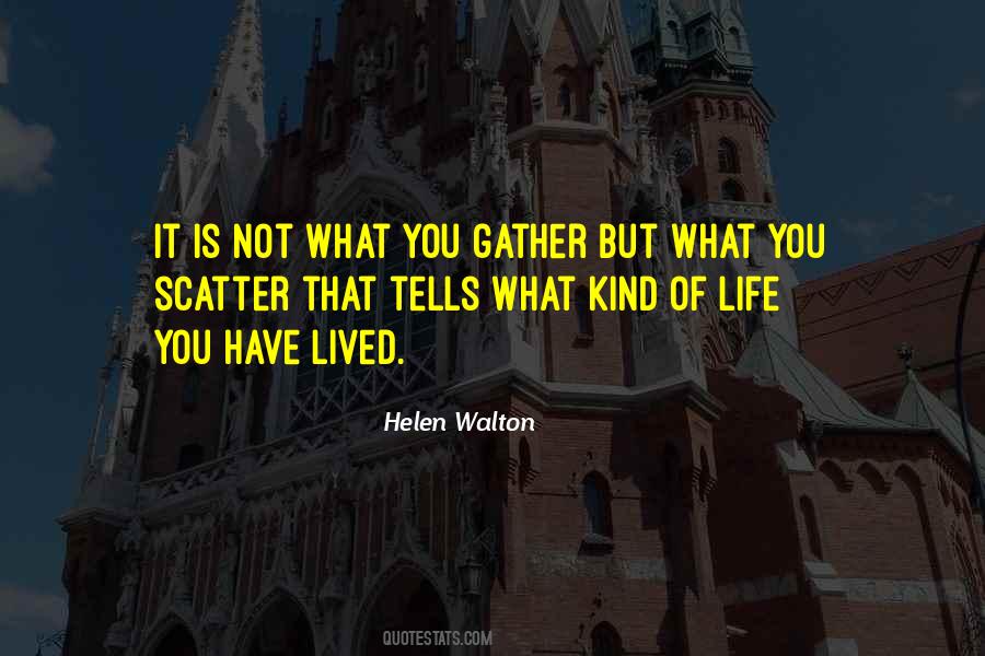 Scatter'd Quotes #129516