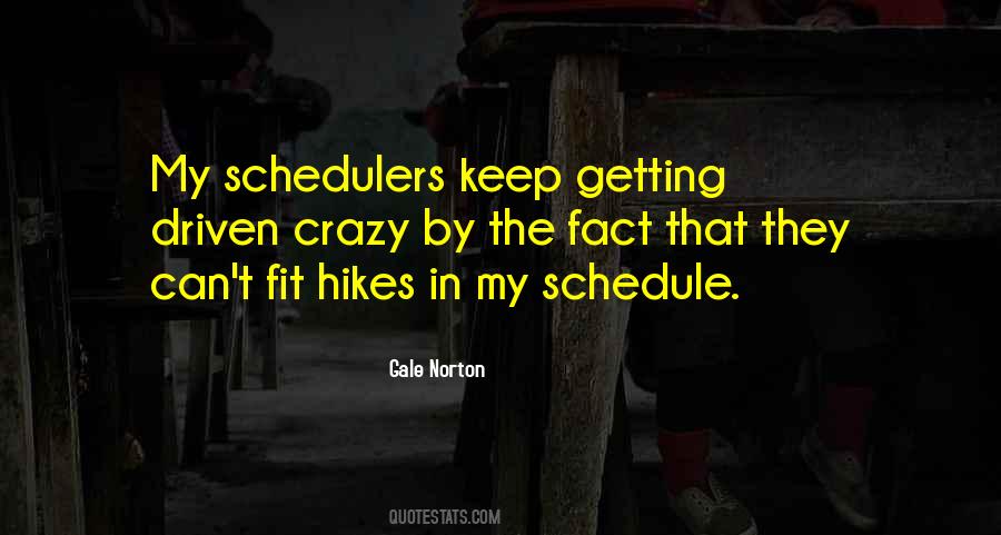 Schedulers Quotes #520281