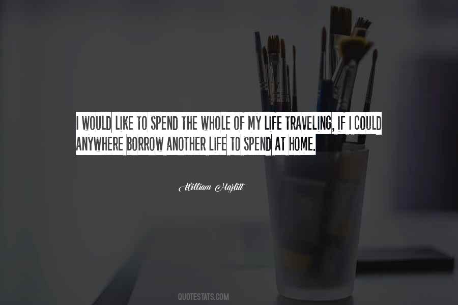 Quotes About Traveling Home #1001199