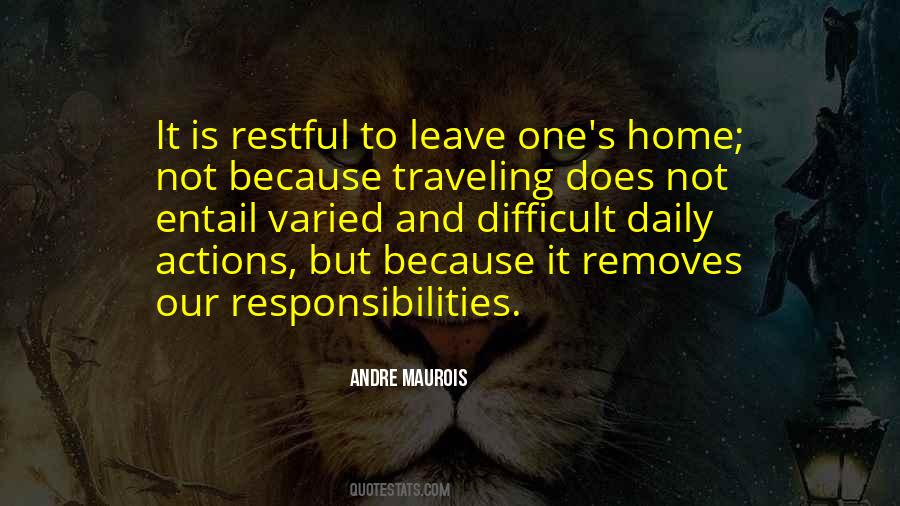 Quotes About Traveling Home #700762