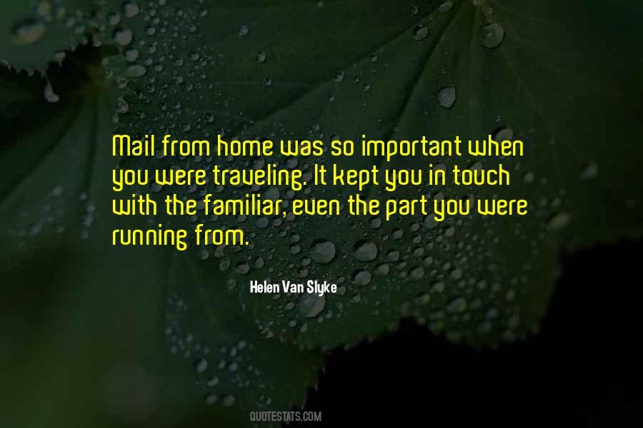 Quotes About Traveling Home #723482