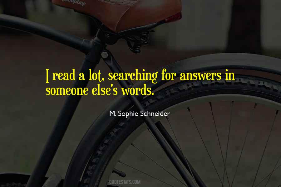 Schneider's Quotes #487104