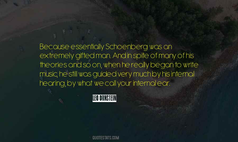 Schoenberg's Quotes #1333111