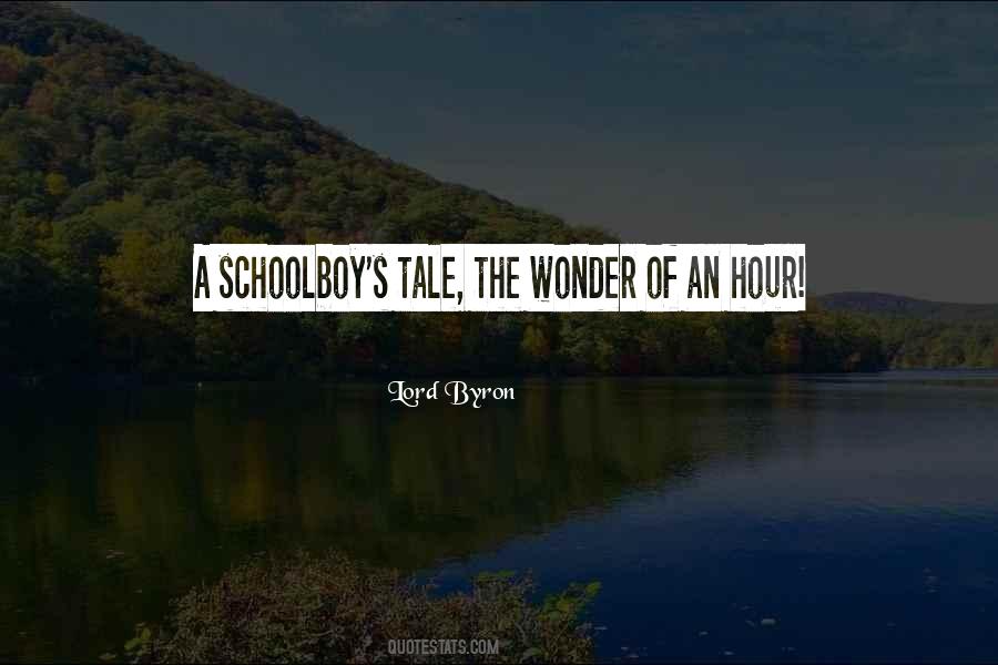 Schoolboy Quotes #1865062