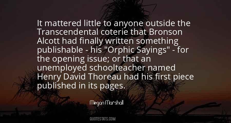 Schoolteacher Quotes #632125