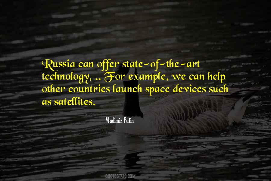 Quotes About Space Technology #1132138