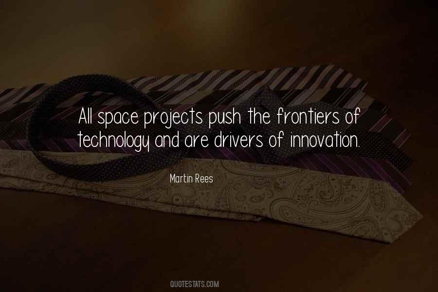 Quotes About Space Technology #1323359