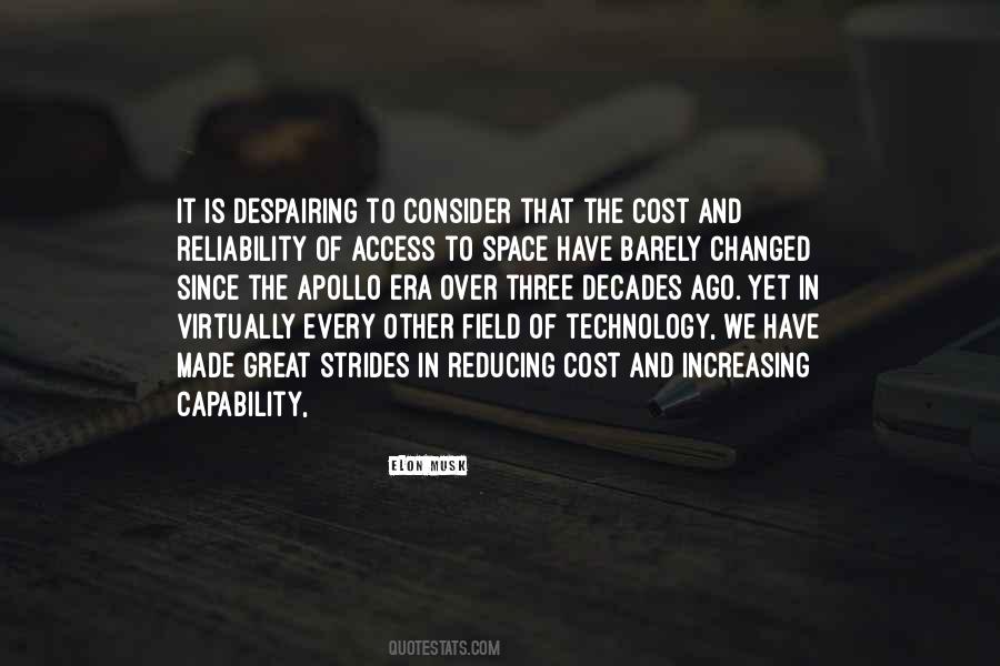 Quotes About Space Technology #1782491