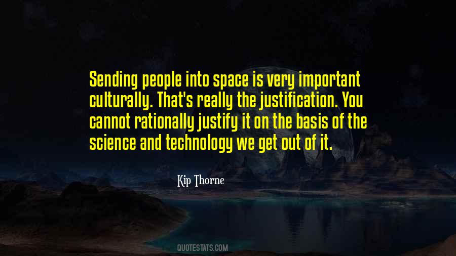 Quotes About Space Technology #705266