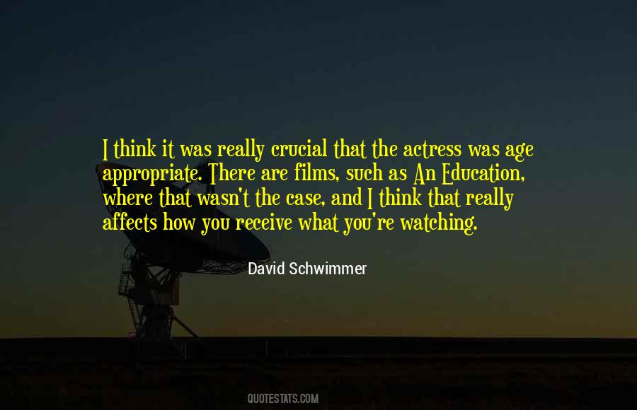 Schwimmer Quotes #816365