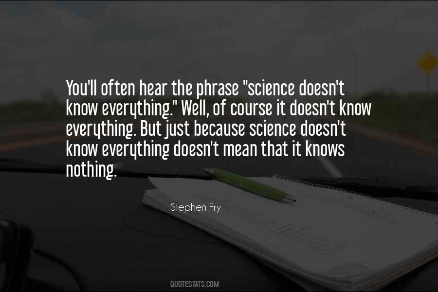 Science'll Quotes #1110183