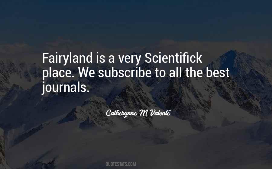 Scientifick Quotes #138099