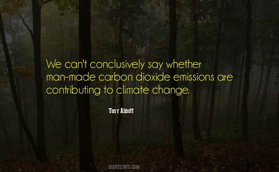 Quotes About Carbon Dioxide Emissions #1270869