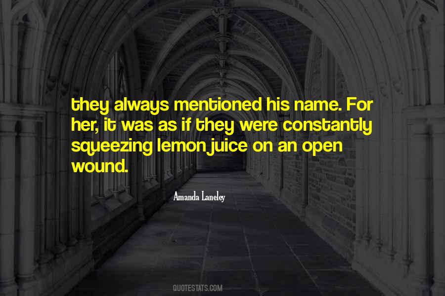 Quotes About Lemon Juice #1843177