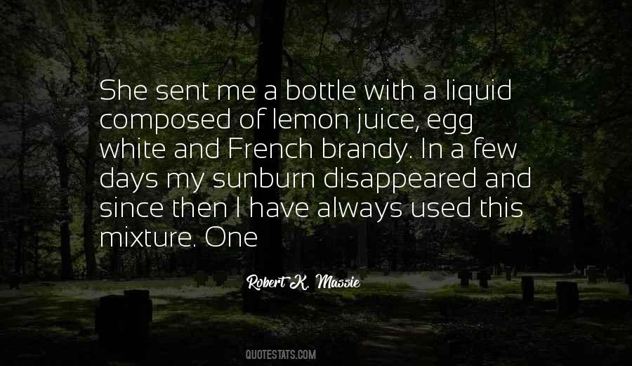 Quotes About Lemon Juice #565634