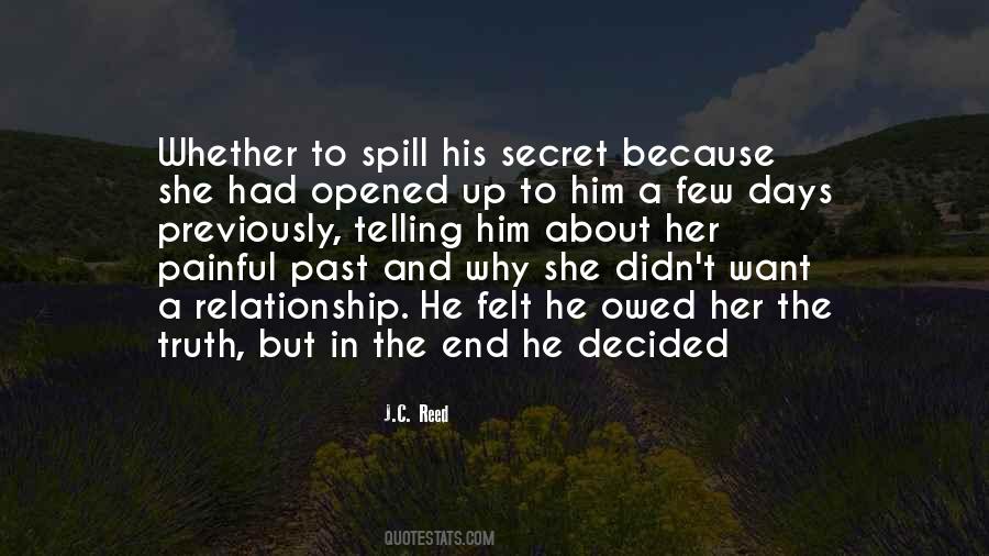 Quotes About Secret Relationship #1133683