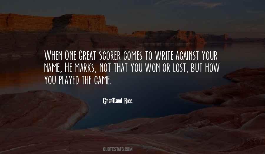 Scorer's Quotes #712449