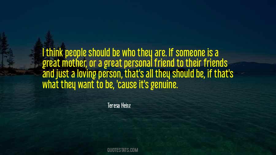 Quotes About Genuine Person #497293