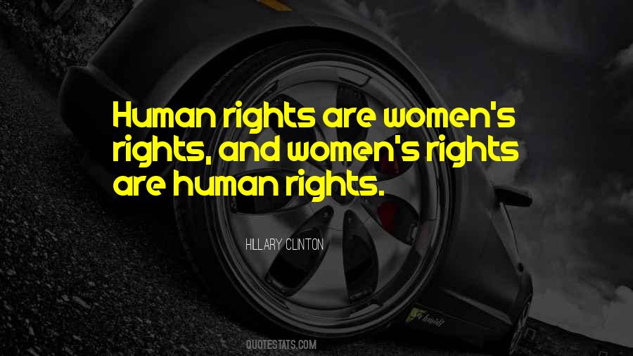 Quotes About Women's Rights #179159