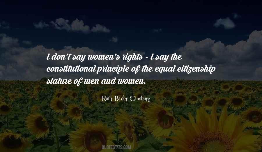 Quotes About Women's Rights #95398