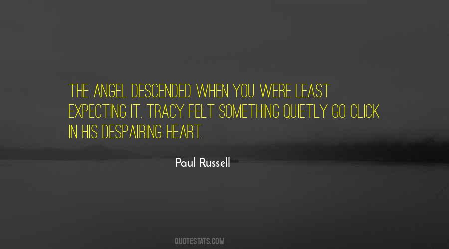 Quotes About Not Despairing #1021386