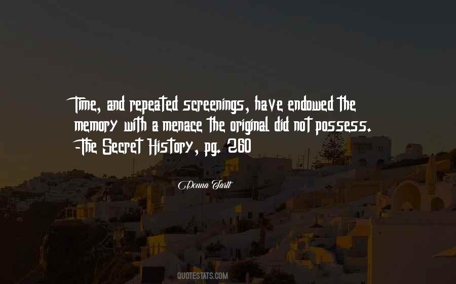 Screenings Quotes #178648