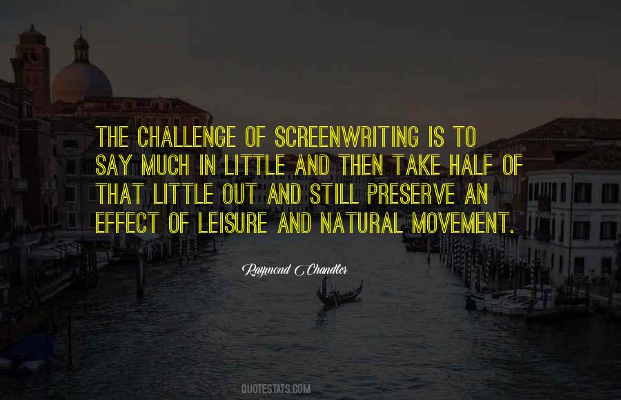 Screenwriting's Quotes #1092897